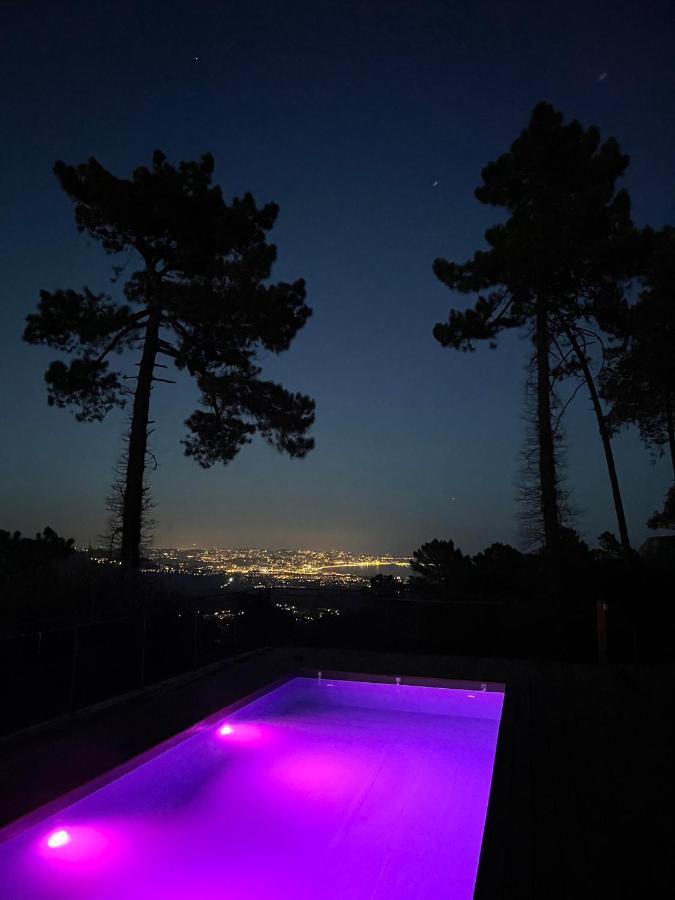 Villa Ormarine, Vue Exceptionnelle Sur La Baie De Cannes Et Le Mercantour Les Adrets-de-l'Estérel Buitenkant foto