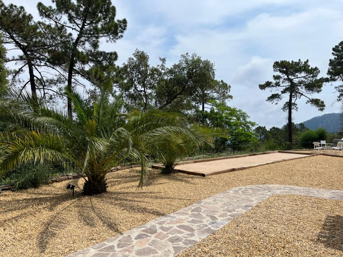 Villa Ormarine, Vue Exceptionnelle Sur La Baie De Cannes Et Le Mercantour Les Adrets-de-l'Estérel Buitenkant foto