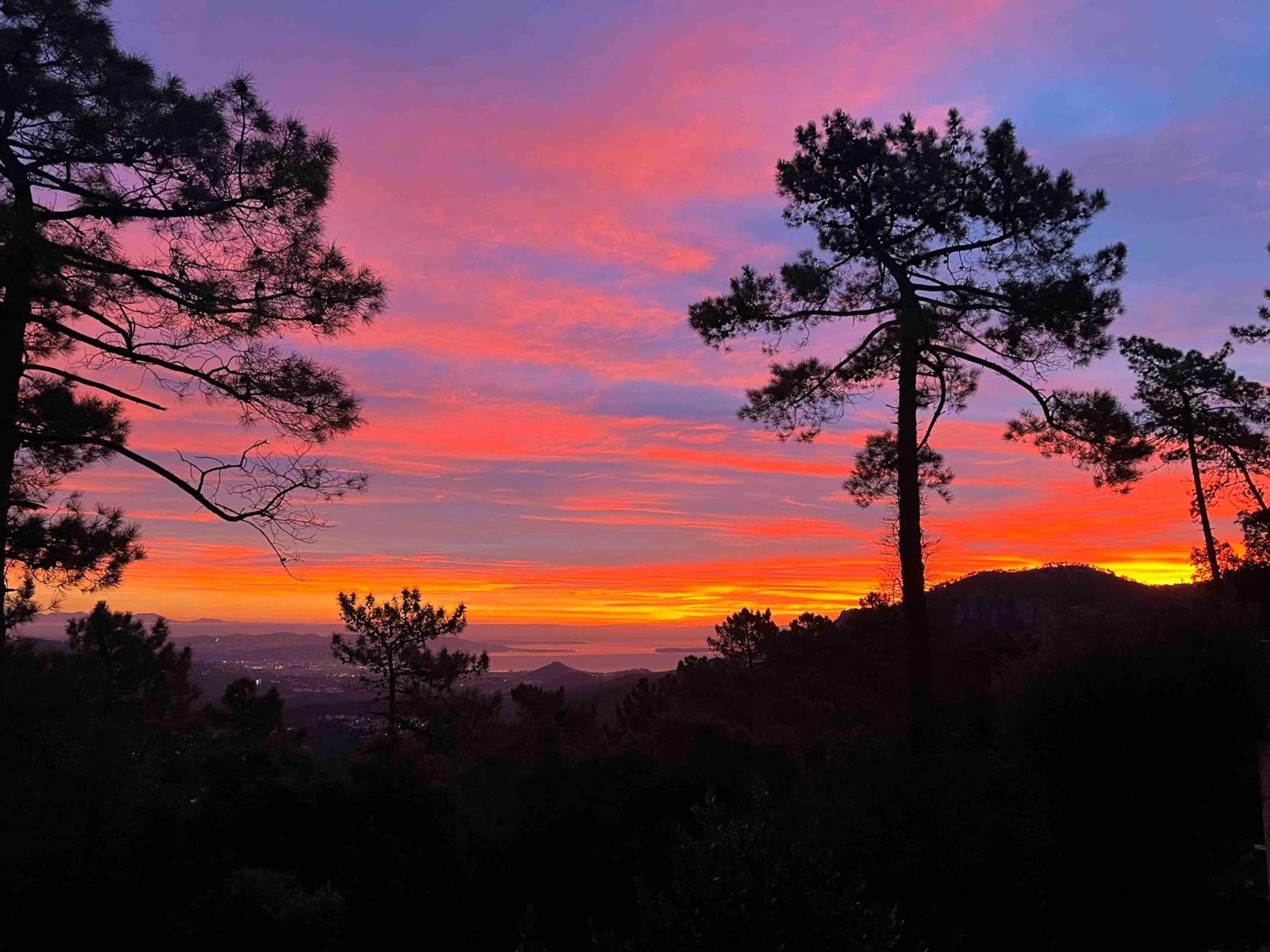 Villa Ormarine, Vue Exceptionnelle Sur La Baie De Cannes Et Le Mercantour Les Adrets-de-l'Estérel Buitenkant foto
