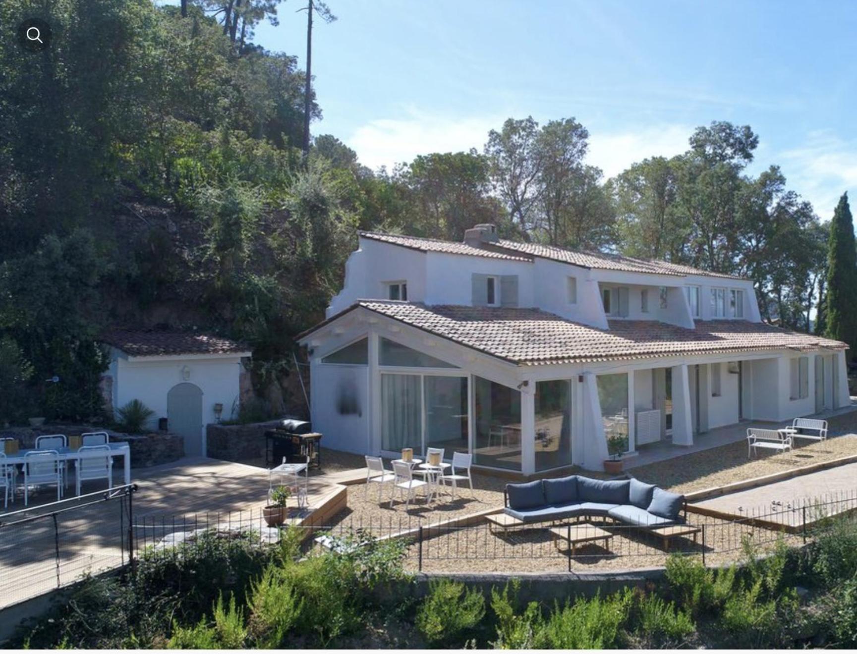 Villa Ormarine, Vue Exceptionnelle Sur La Baie De Cannes Et Le Mercantour Les Adrets-de-l'Estérel Buitenkant foto