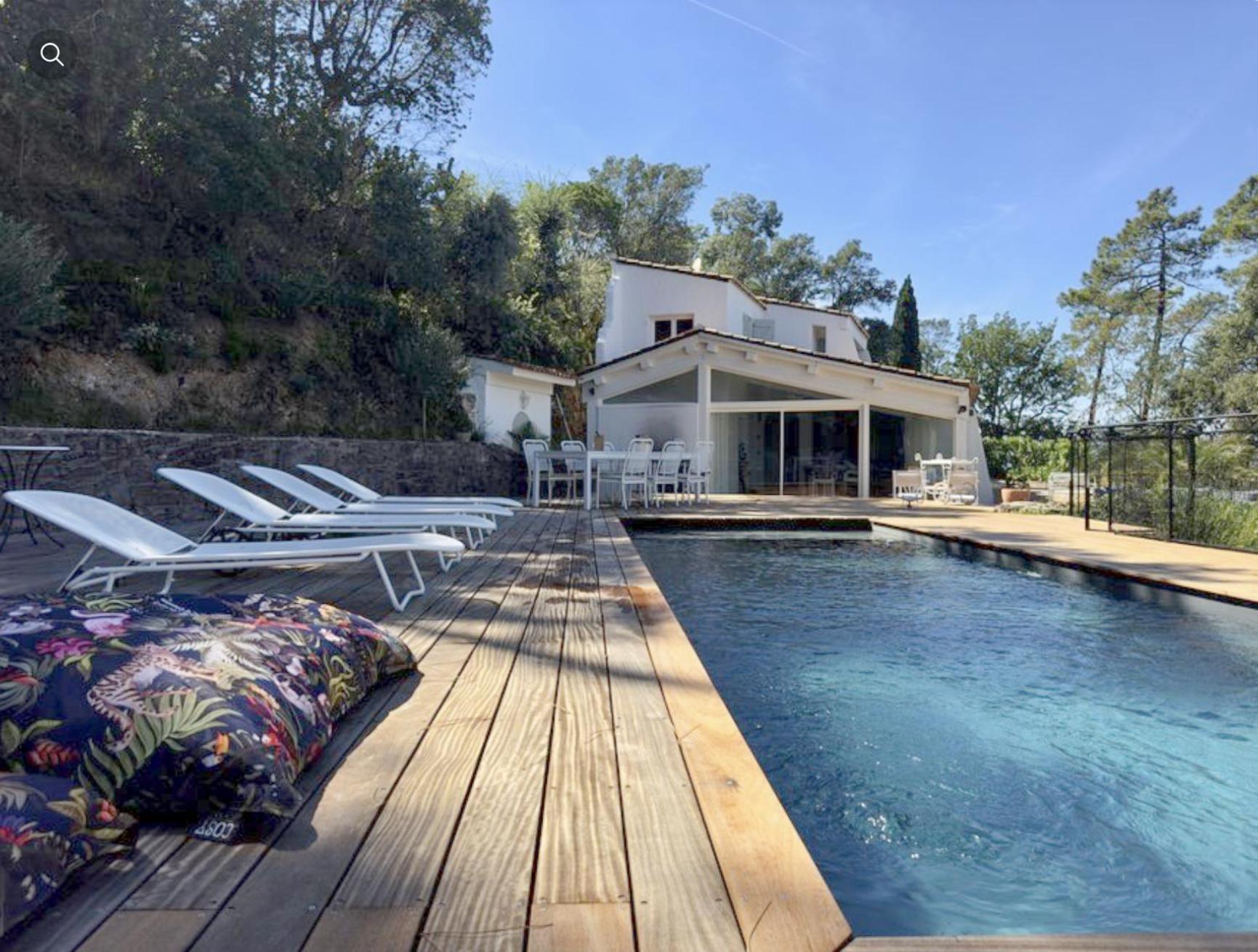 Villa Ormarine, Vue Exceptionnelle Sur La Baie De Cannes Et Le Mercantour Les Adrets-de-l'Estérel Buitenkant foto