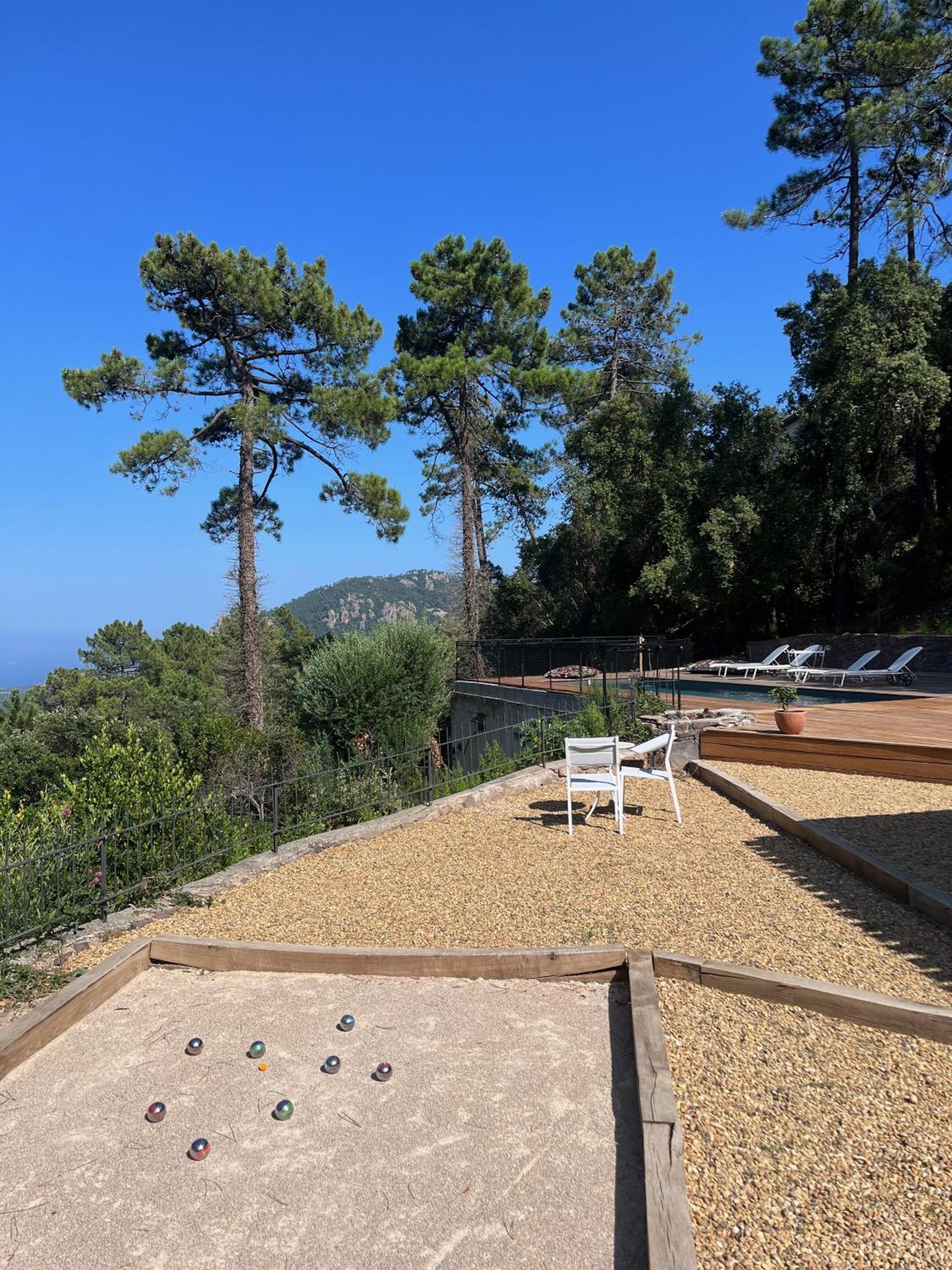 Villa Ormarine, Vue Exceptionnelle Sur La Baie De Cannes Et Le Mercantour Les Adrets-de-l'Estérel Buitenkant foto